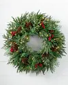 Winter Evergreen Wreath by Balsam Hill SSC