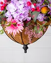 Vibrant Summer Bloom Hanging Basket by Balsam Hill Closeup