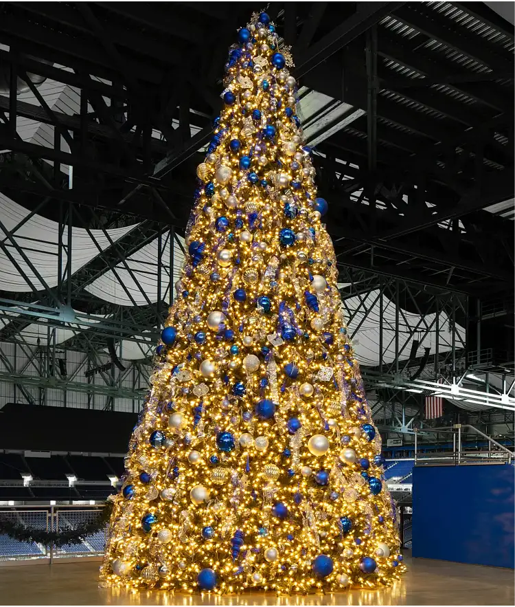 Merry, Big & Bright: Trees on a Grand Scale