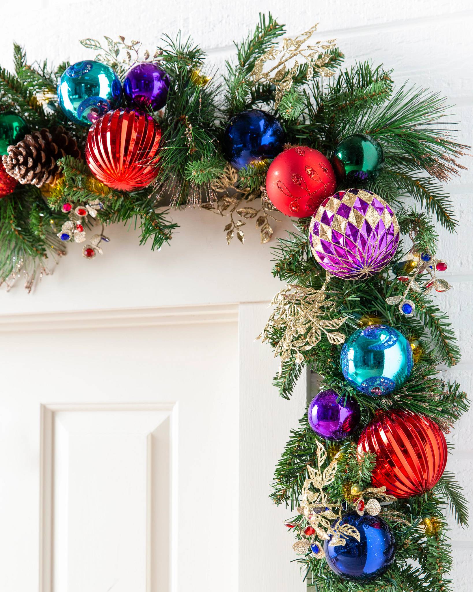 Outdoor Kaleidoscope Christmas Foliage  Balsam Hill