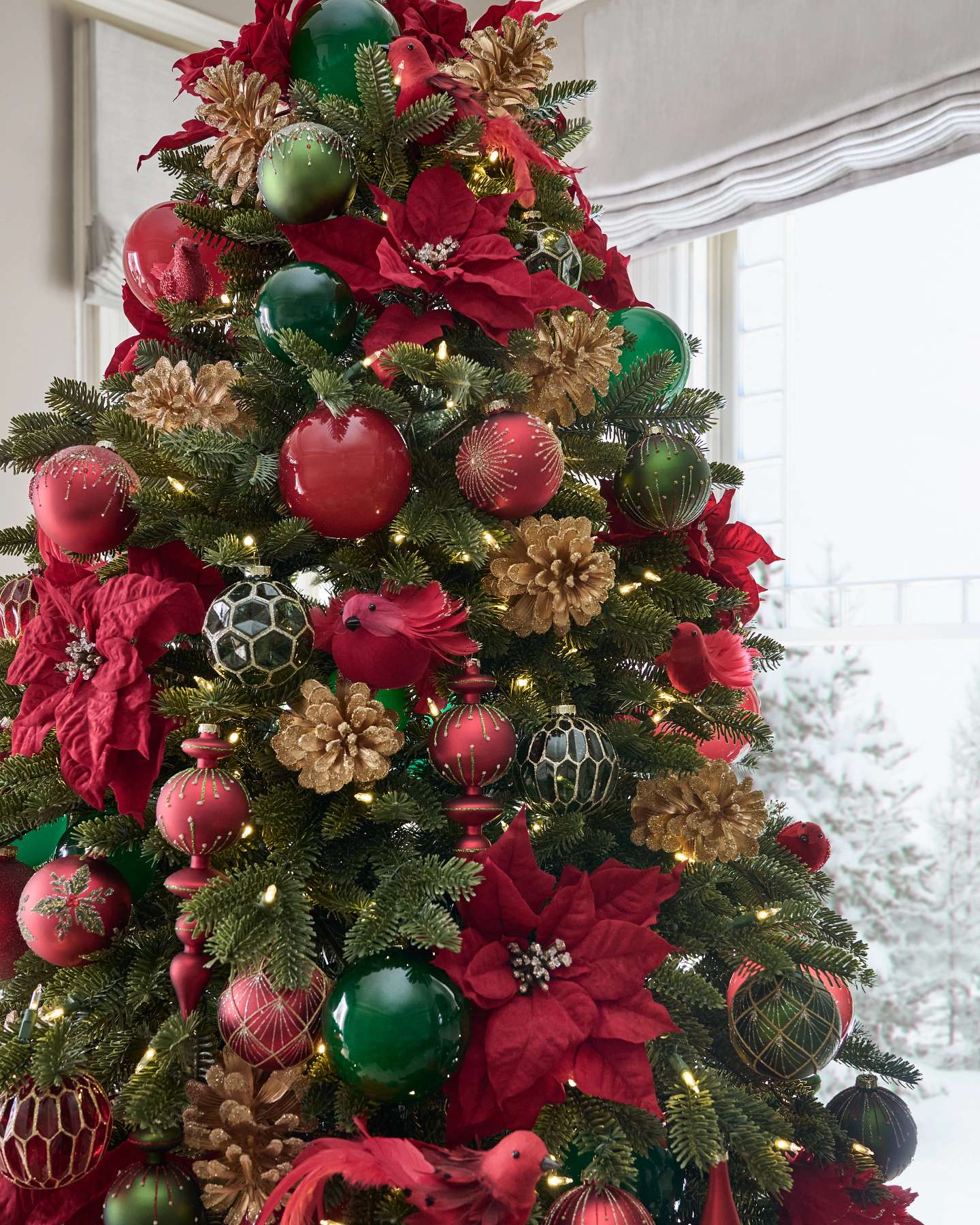 Balsam Hill Pinecone Artificial Christmas Tree Picks Home Decor Setting