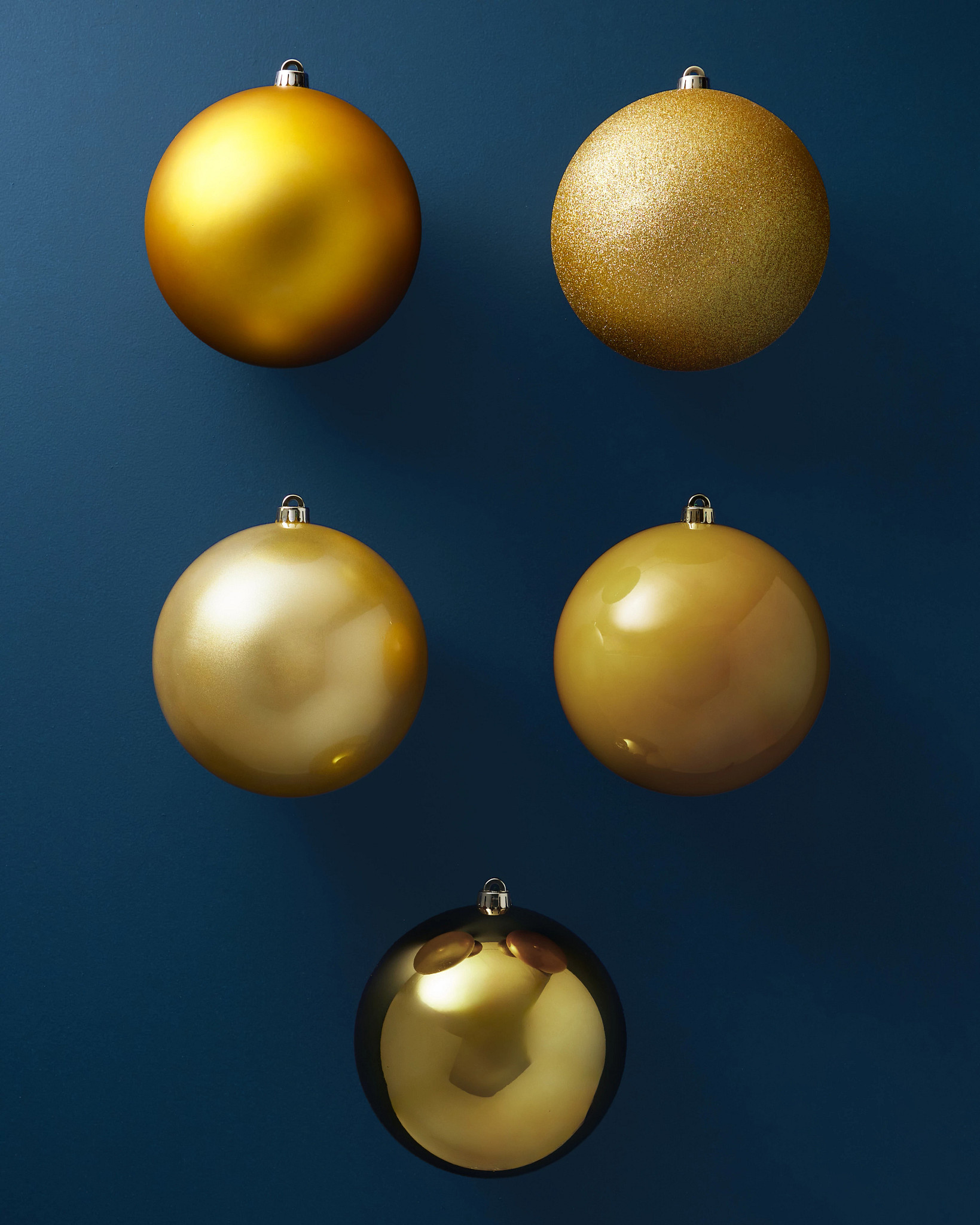 Gold BH Signature Shatter-Resistant Ornaments