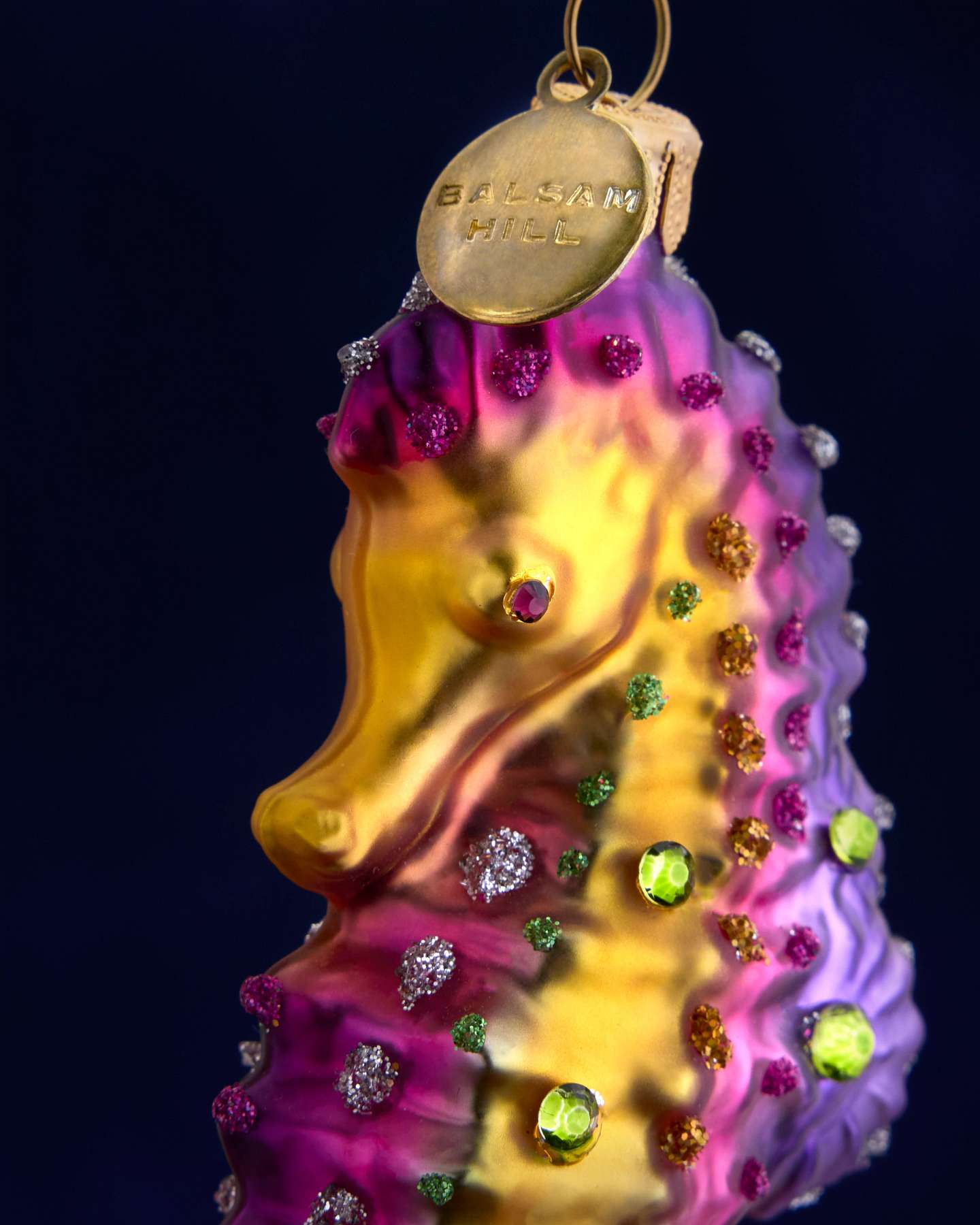 Balsam Hill Studio Seahorse Ornament