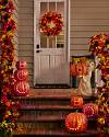Stacked LED Cut Out Pumpkins Lifestyle 10 by Balsam Hill