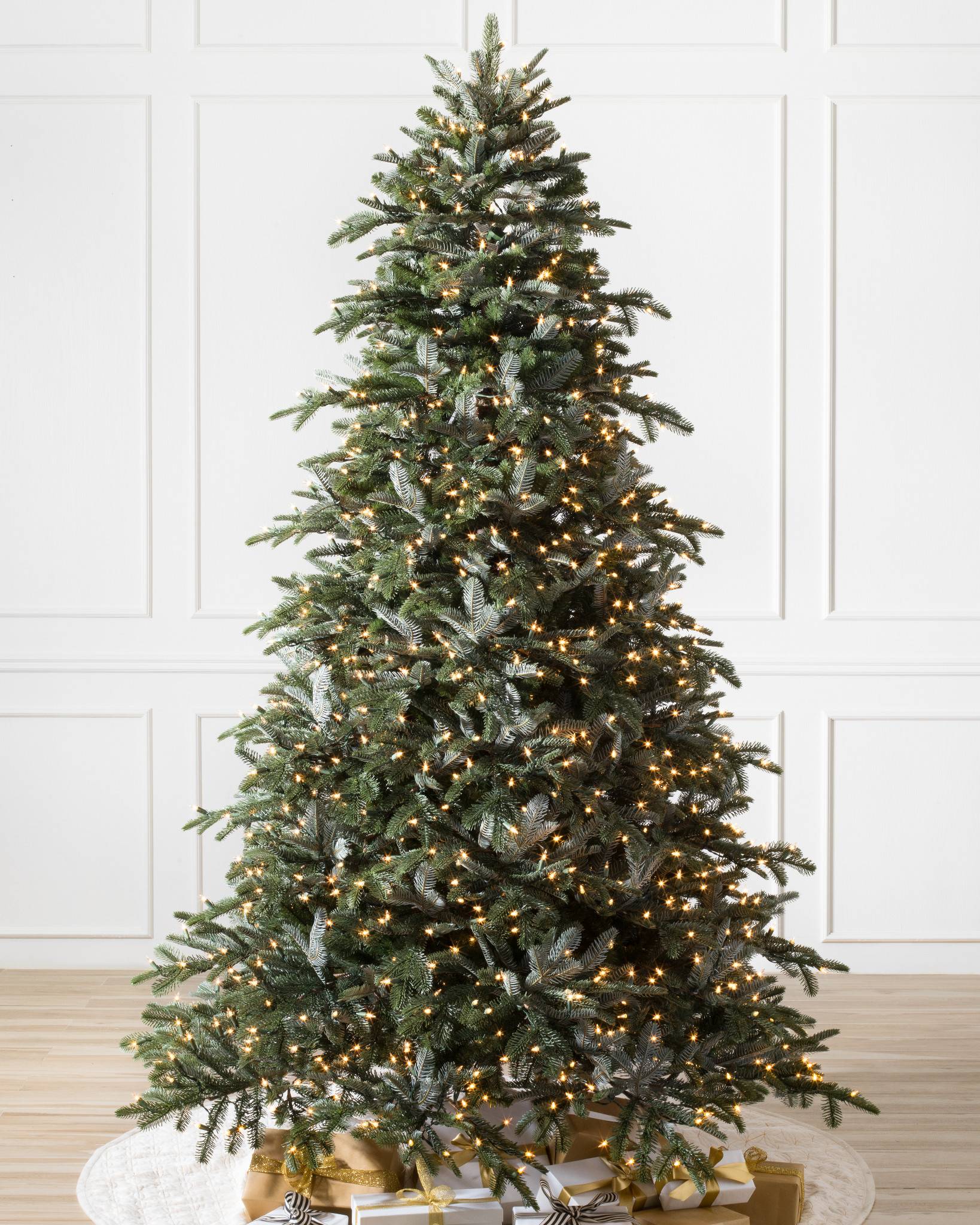 Nordmann Fir Artificial Christmas Flip Trees Balsam Hill