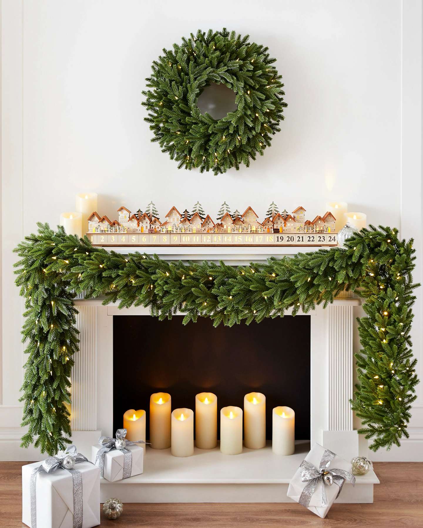 Balsam Hill Norway Spruce Artificial Christmas Foliage Lifestyle