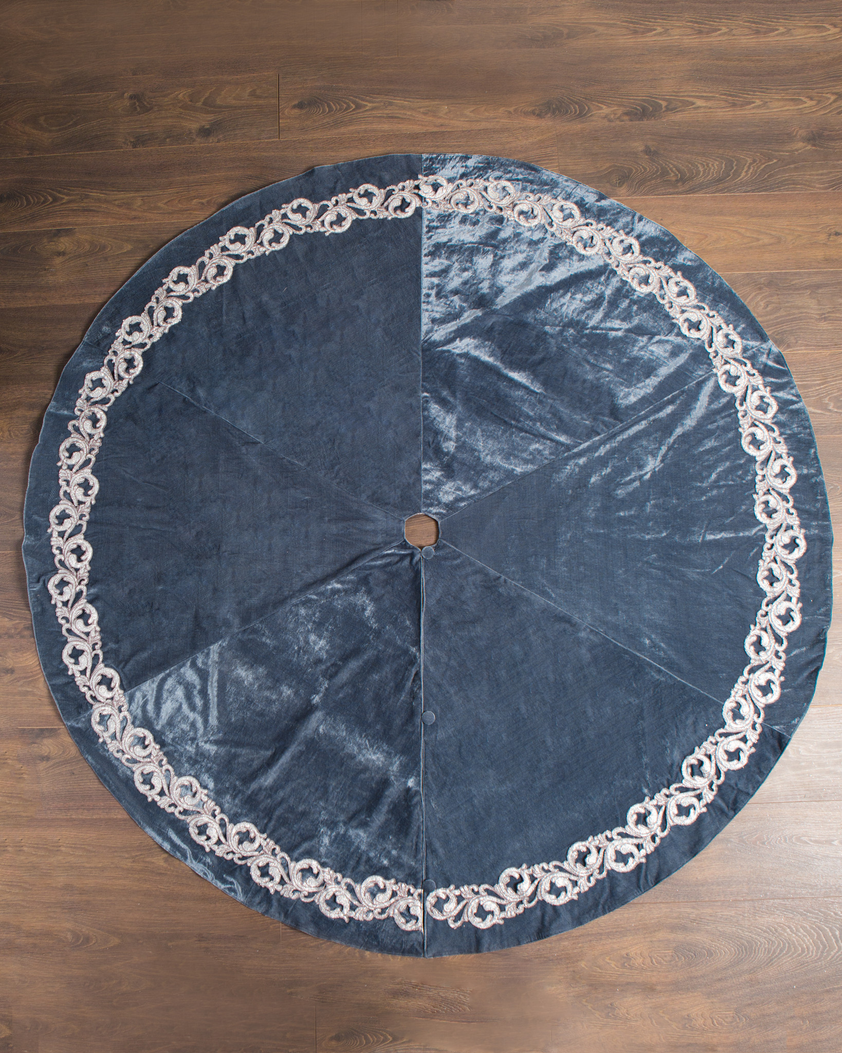 Dark Blue Tree Skirt 