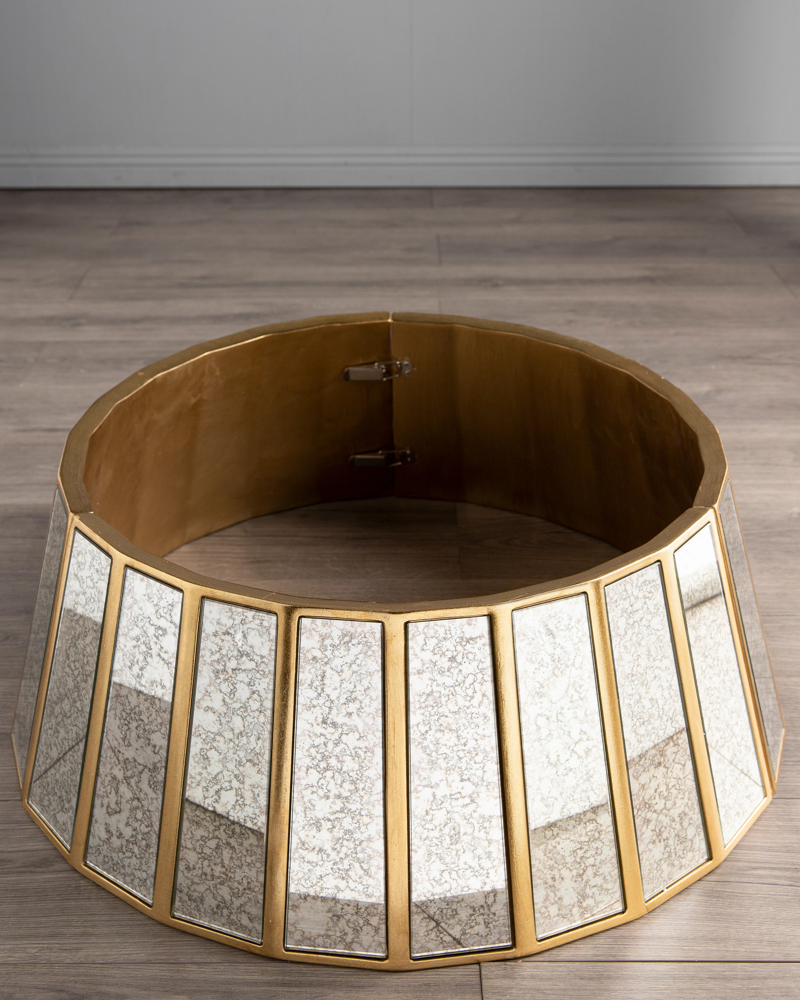 Antiqued Mirror Artificial Christmas Tree Collars Balsam Hill