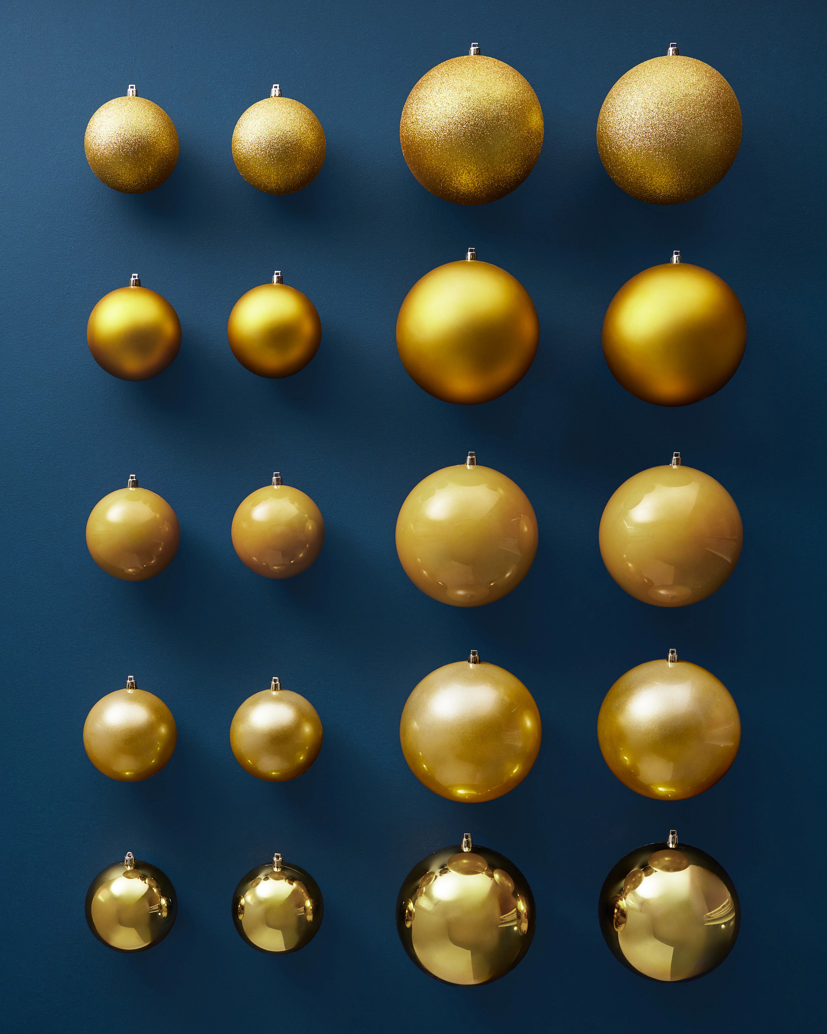 Gold BH Signature Shatter-Resistant Ornaments