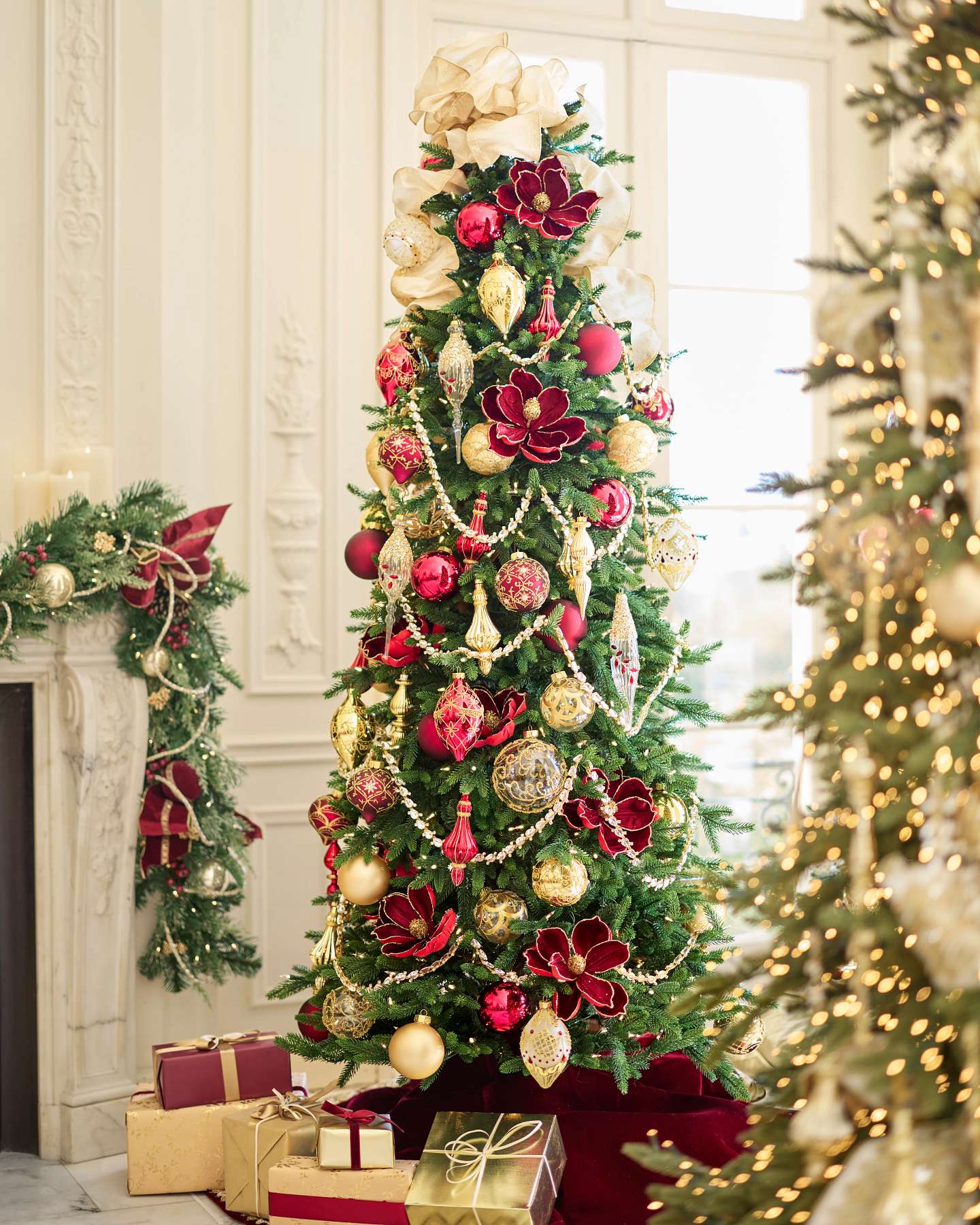 Rhinestone Tree Garland Set