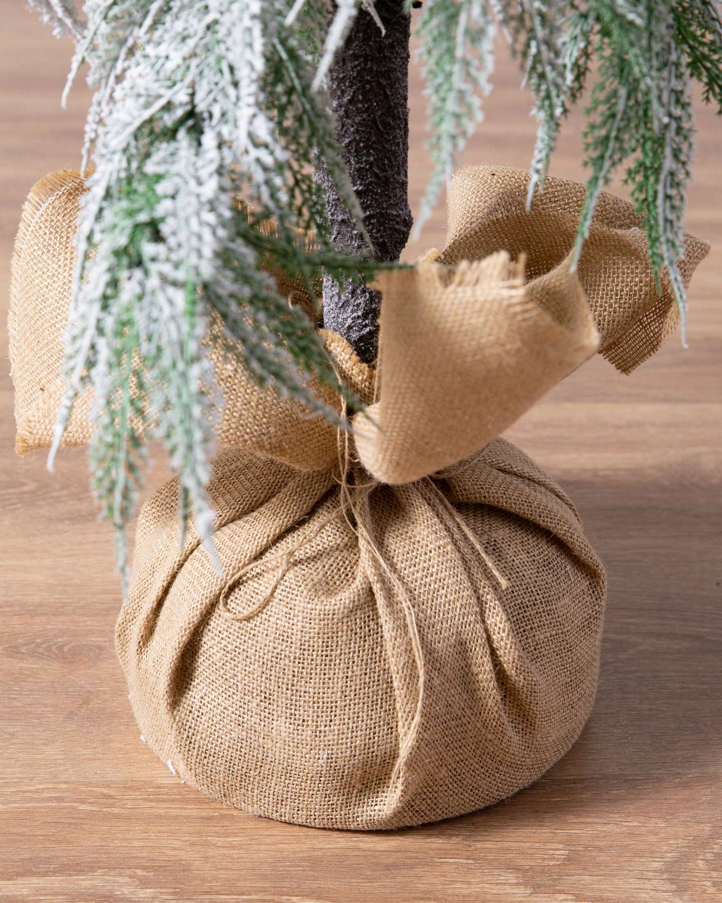 5.5ft Snowfall Downswept Tree by Balsam Hill Closeup 20