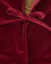 Wine Luxe Embroidered Velvet Tree Skirt by Balsam Hill Closeup 20