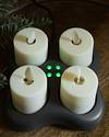 Miracle Flame LED Rechargeable Votives by Balsam Hill SpFeat 10
