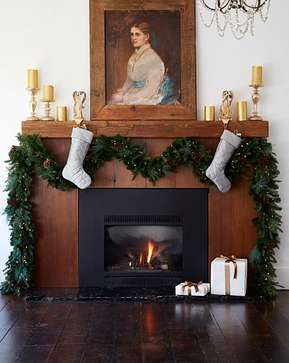 Outdoor Mixed Evergreen Garland Outdoor Mixed Evergreen Garland