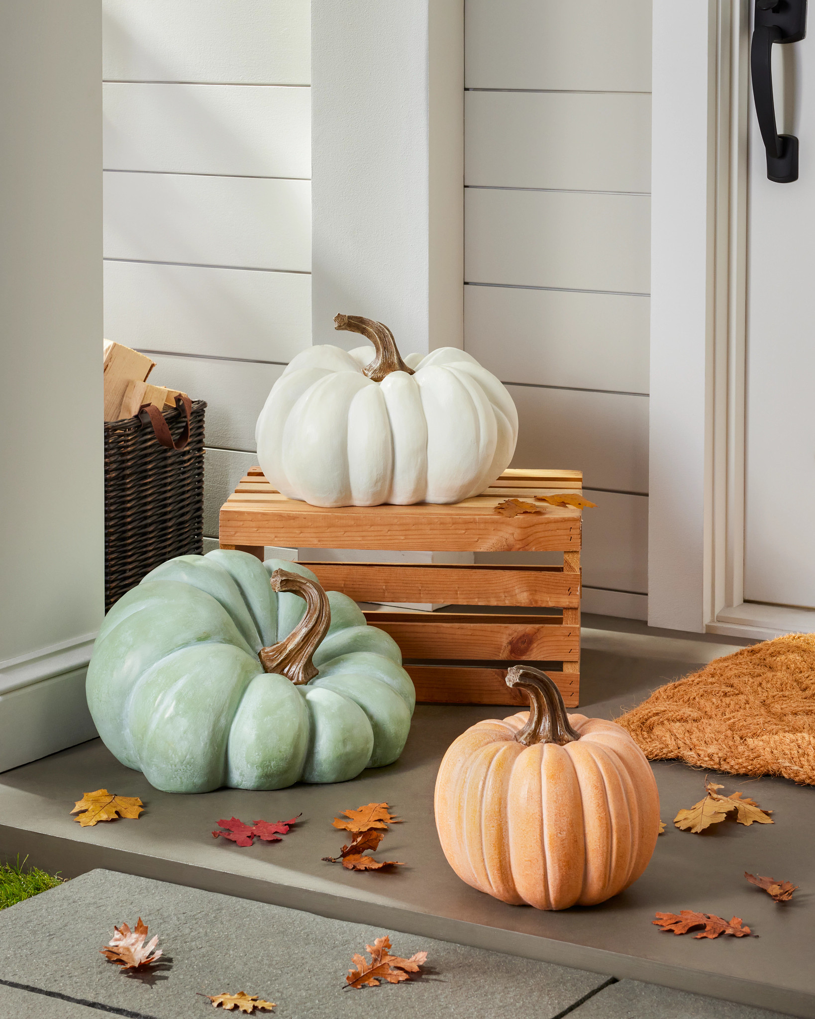 Pumpkin Decorations - Outdoor Pumpkin Decor | Balsam Hill