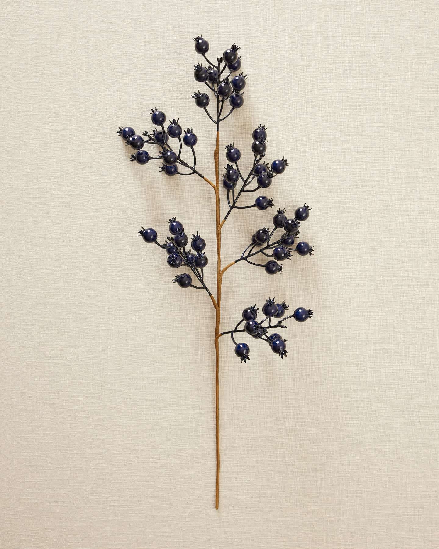 Blueberry Christmas Pick Set