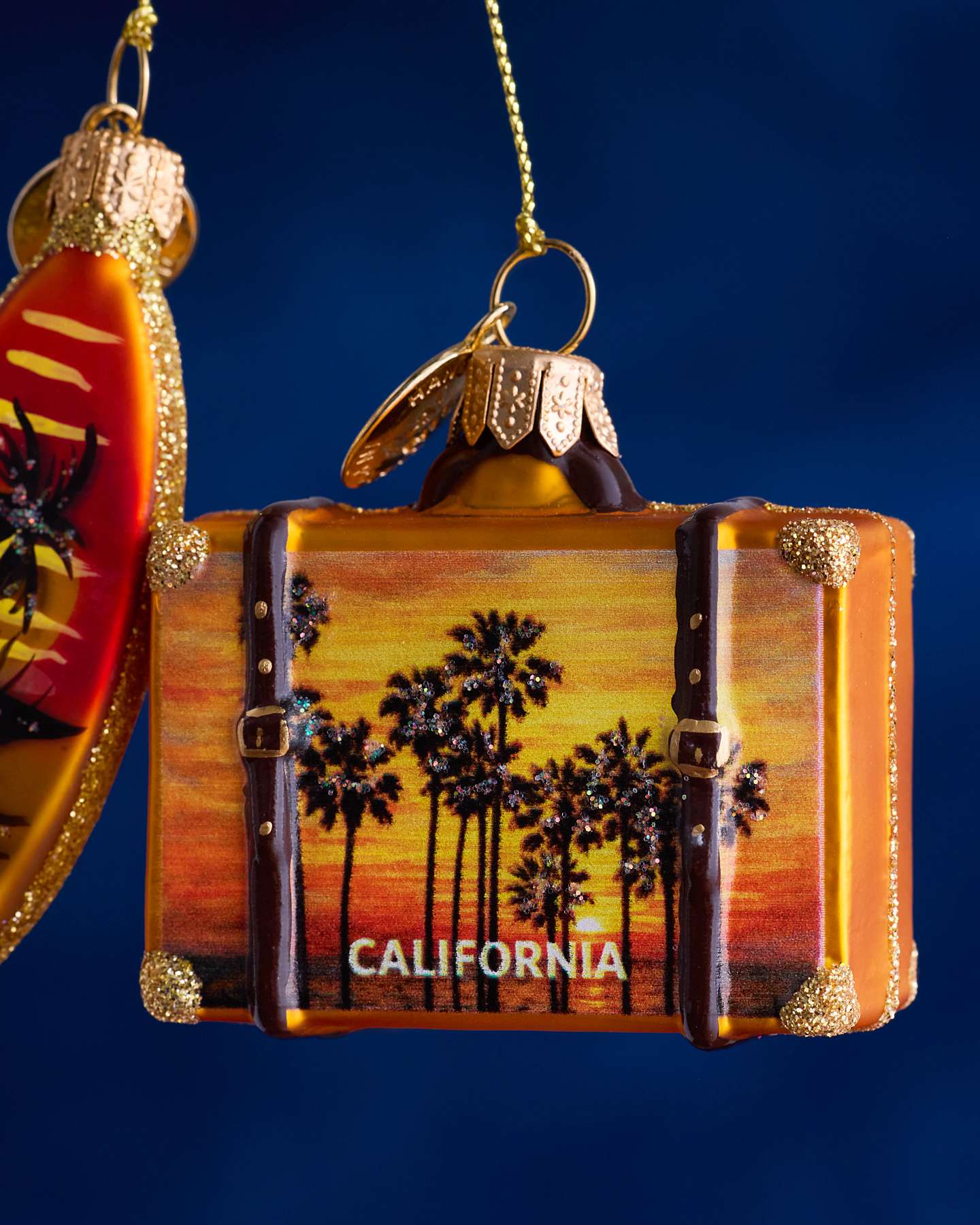 Balsam Hill Studio California Luggage Ornament