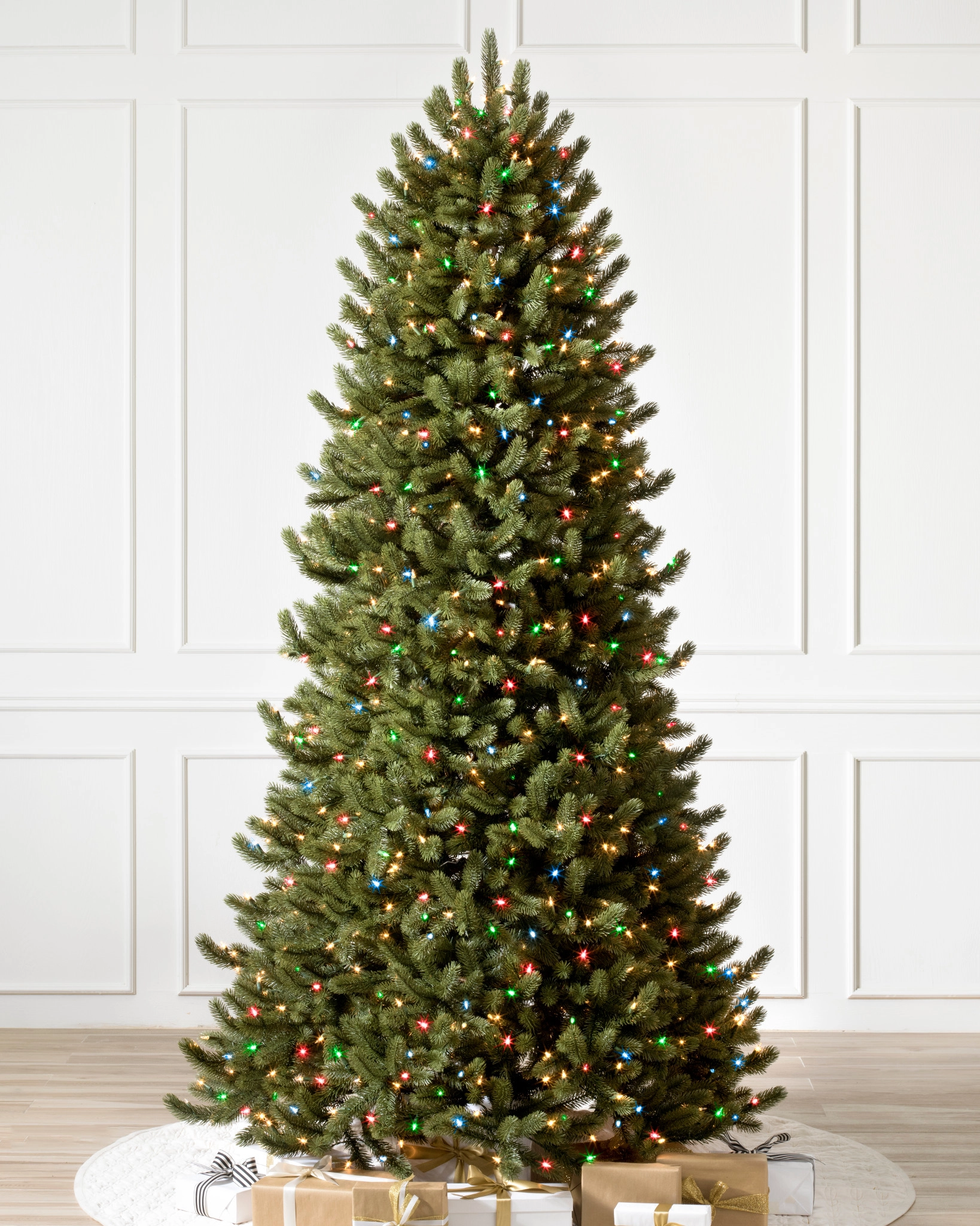 Vermont White Spruce® Narrow Artificial Christmas Tree | Balsam Hill