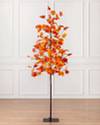 6ft Outdoor LED Autumn Maple Tree SSC by Balsam Hill
