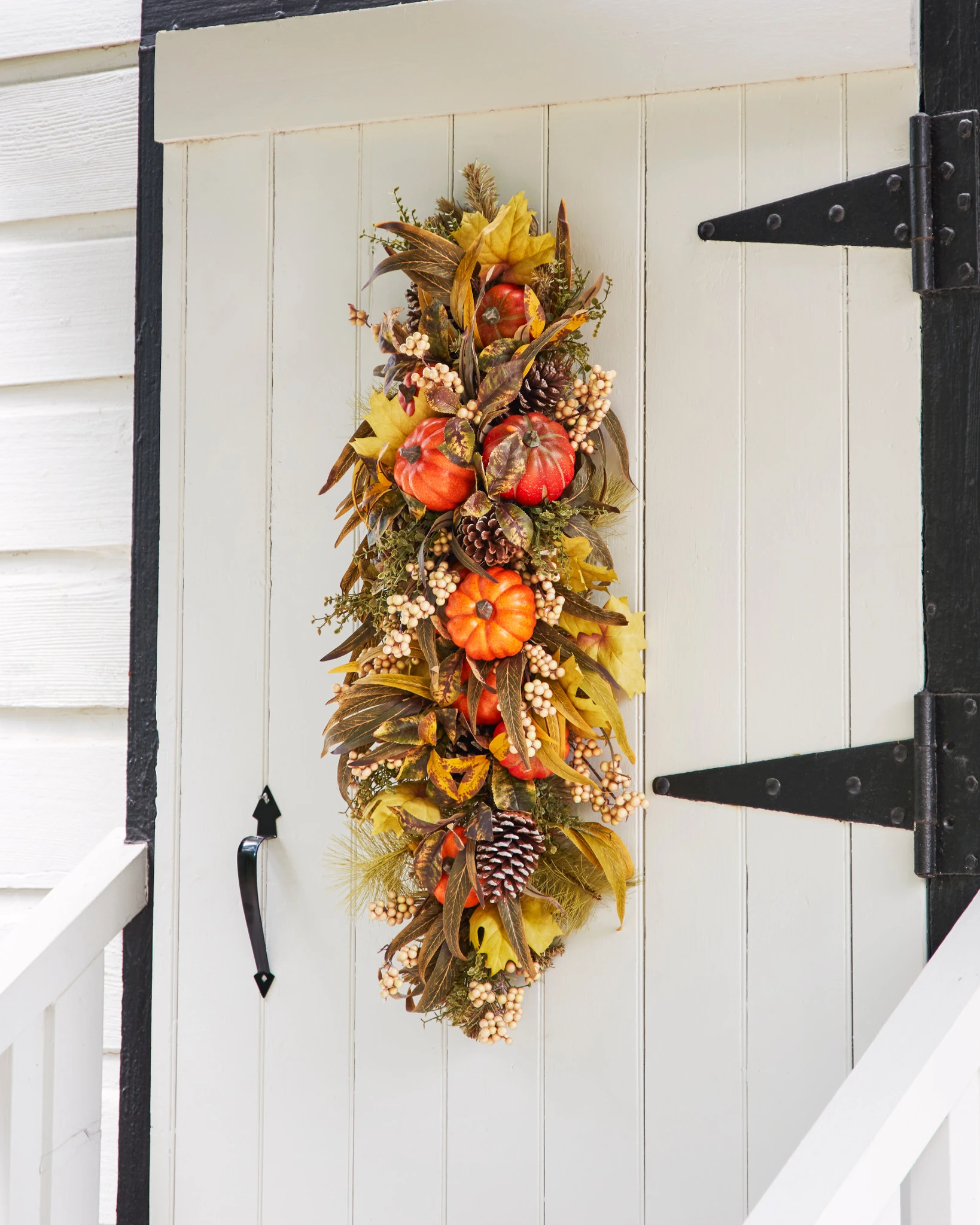 Autumn Abundance Artificial Fall Swag | Balsam Hill