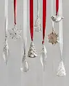 Nordic Frost Ornament Set by Balsam Hill Lifestyle 100