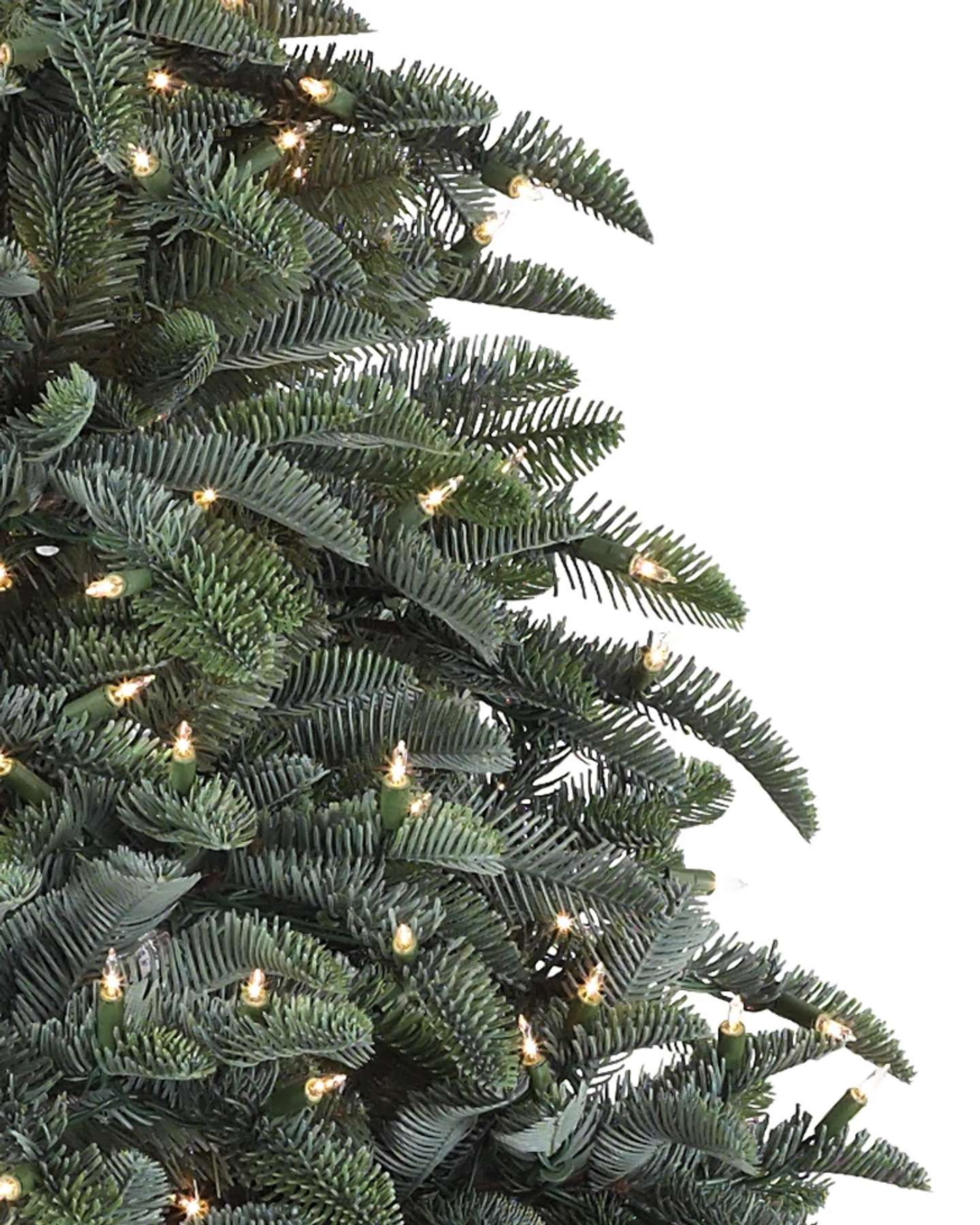 Balsam Hill Branch Sample Kit Noble Fir Artificial Christmas Tree Close-Up