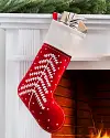Tree Nordic Stocking by Balsam Hill
