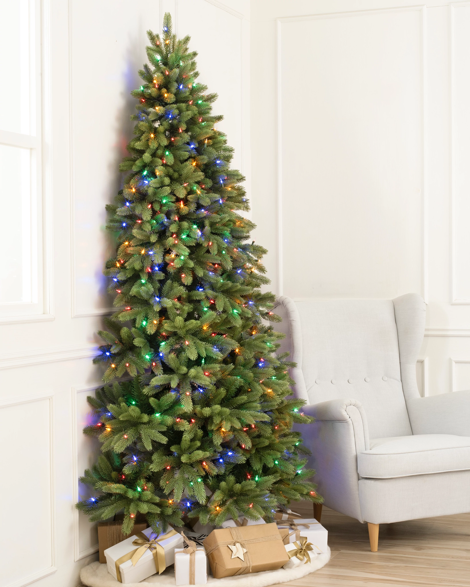 Balsam Hill - Can't decide between clear or multicolored lights for your  tree? Get the best of both worlds with our LED Color+Clear™ pre-lit trees—available  in energy-efficient LEDs that come with more