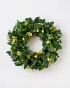 18in White Berry Cypress Wreath by Balsam Hill SSC