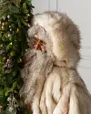 Alpine Forest Black Life Size Santa by Balsam Hill