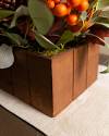Persimmon and Pinecone Arrangement Closeup 40 by Balsam Hill