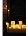 奇迹火焰LED蜡柱蜡烛由Balsam Hill Blog欧宝体育com