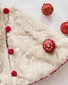 Arctic Holiday Faux Fur Tree Skirt by Balsam Hill Lifestyle 10
