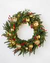 32in Pine Peak Holiday Wreath by Balsam Hill SSC