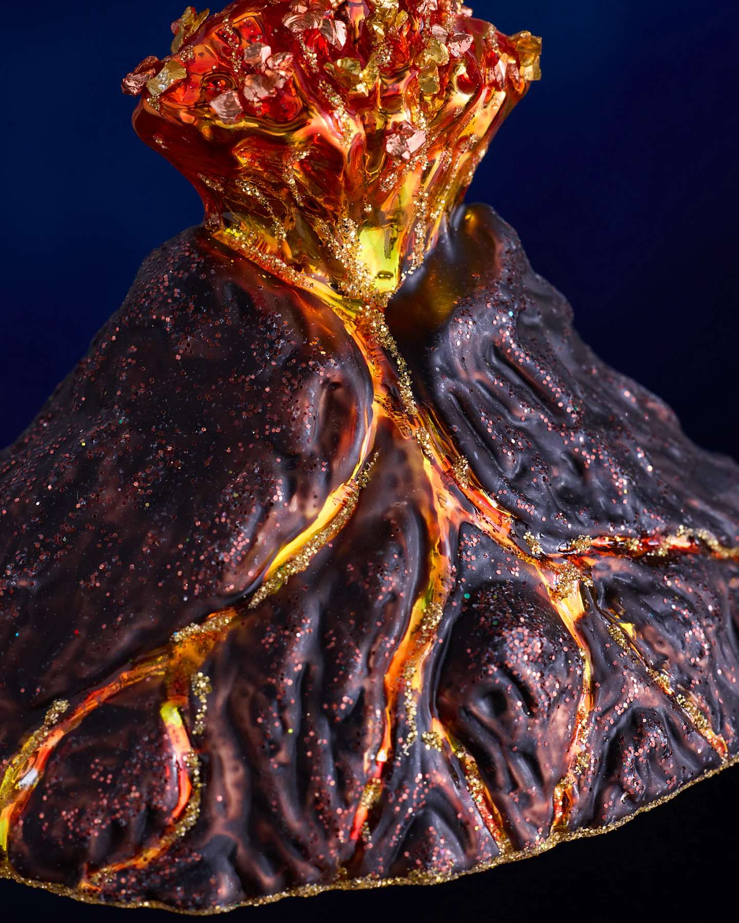 Balsam Hill Studio Volcano Ornament