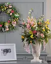 Spring in Bloom Arrangement and Wreath by Balsam Hill Lifestyle 10