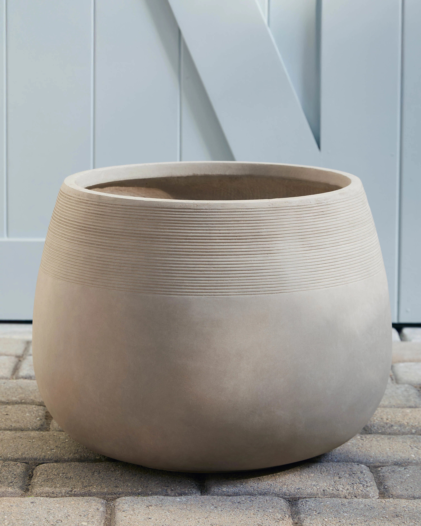 Outdoor Beige Corinthian Planter