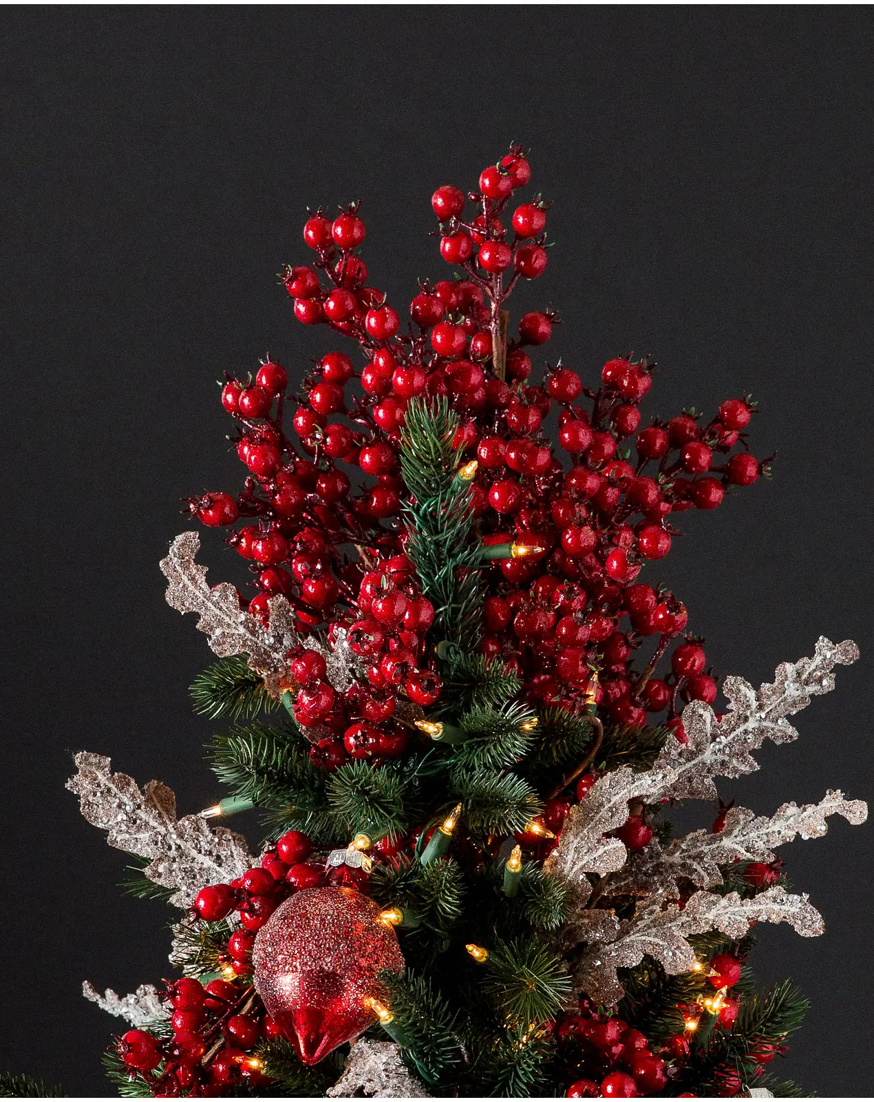 Christmas Bouquet Tree Topper by Balsam Hill SSC 10