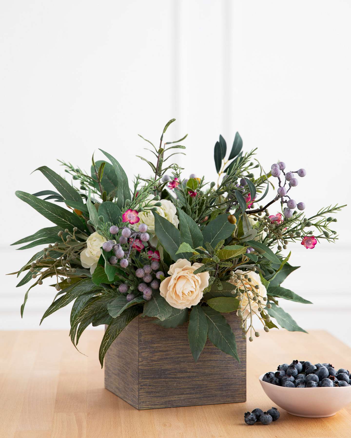Balsam Hill Marseille Meadow Arrangement in Studio Display