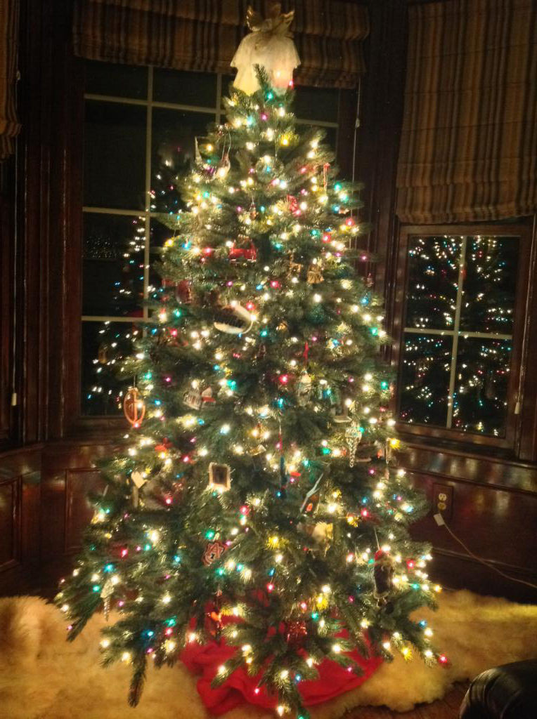 Vermont White Spruce Narrow Artificial Christmas Trees