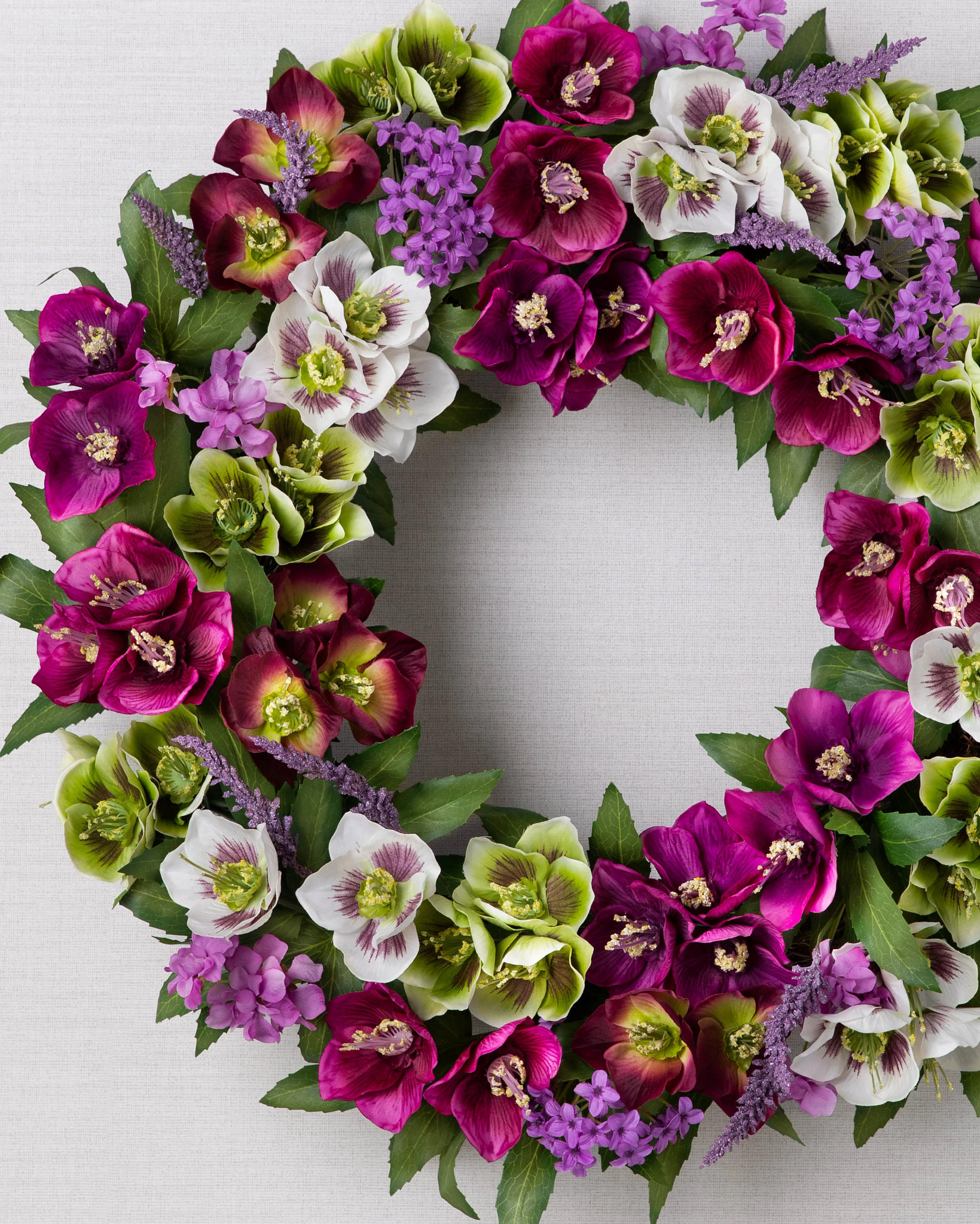 Amethyst Garden Wreath