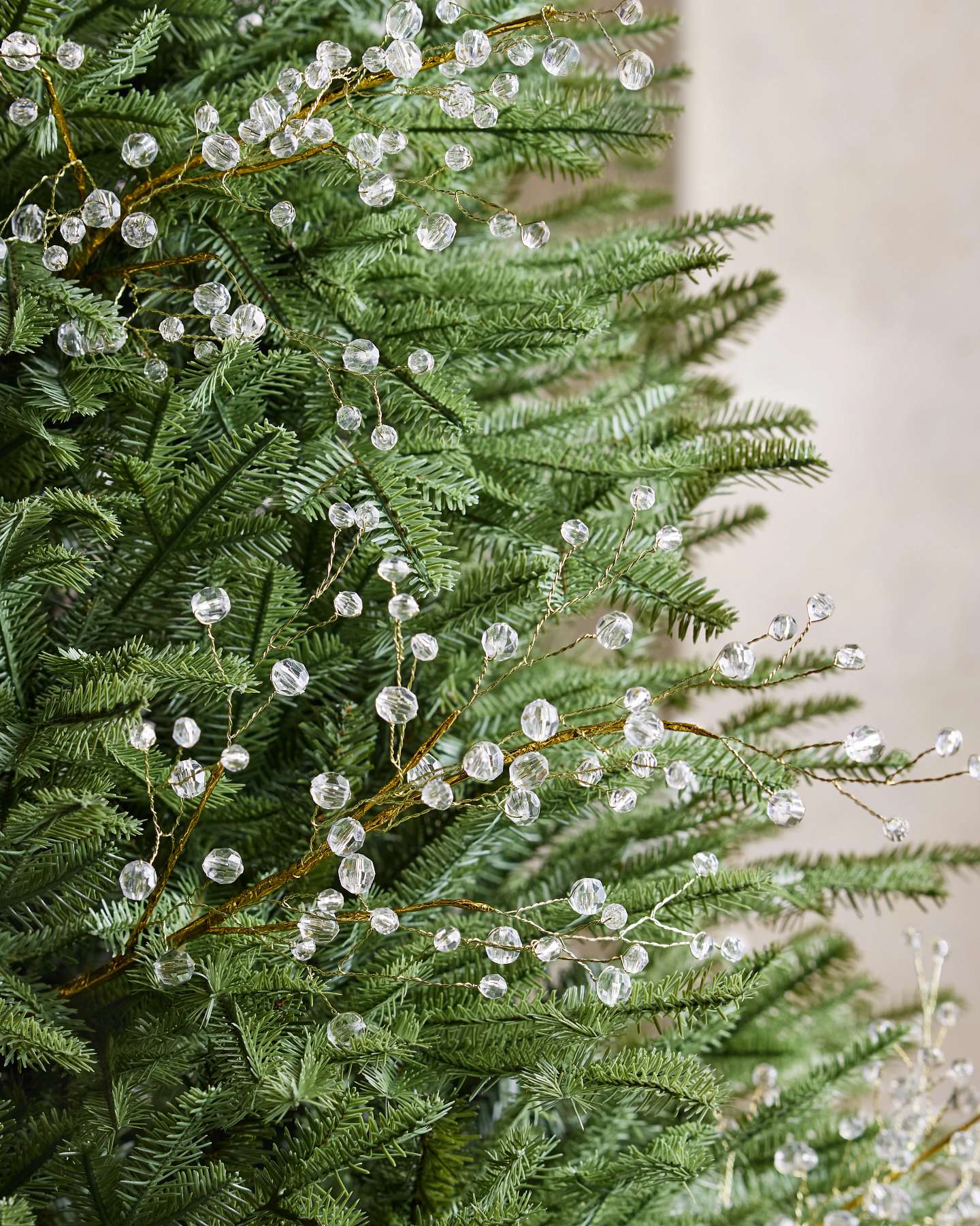 Balsam Hill Crystal Artificial Christmas Tree Picks Full View