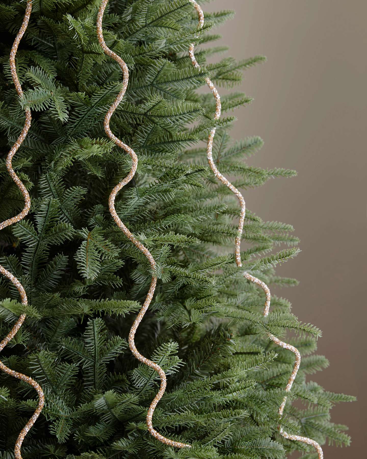 Metallic Ribbon Tree Garlands, Set of 3