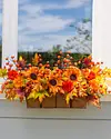 Sunburst Mums Window Box by Balsam Hill SSC 60