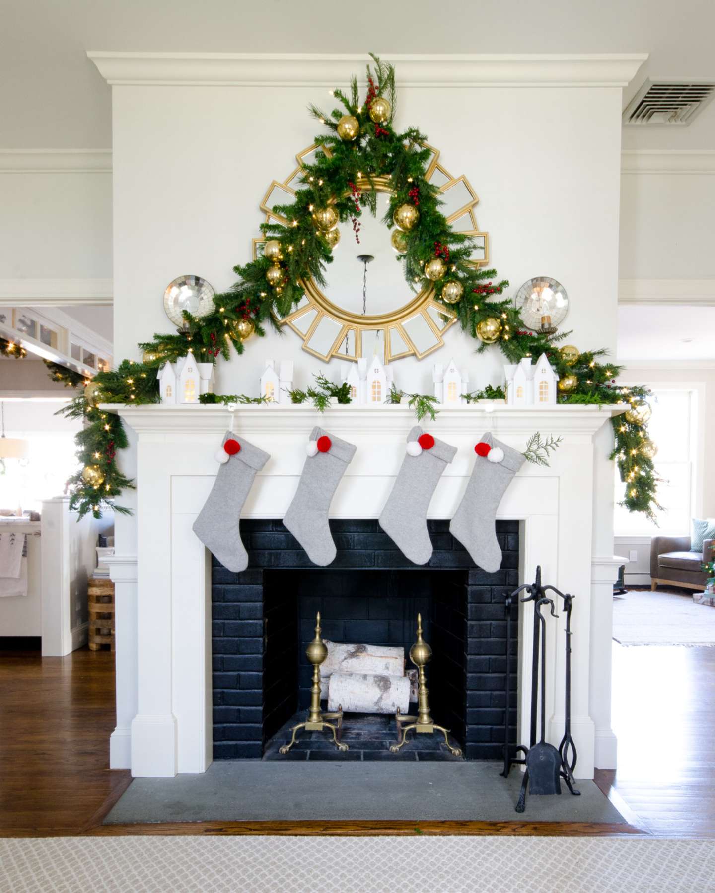 Balsam Hill Pine Peak Holiday Artificial Christmas Foliage in Home Decor Blog