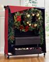 Wreath & Garland Rolling Storage Chest by Balsam Hill