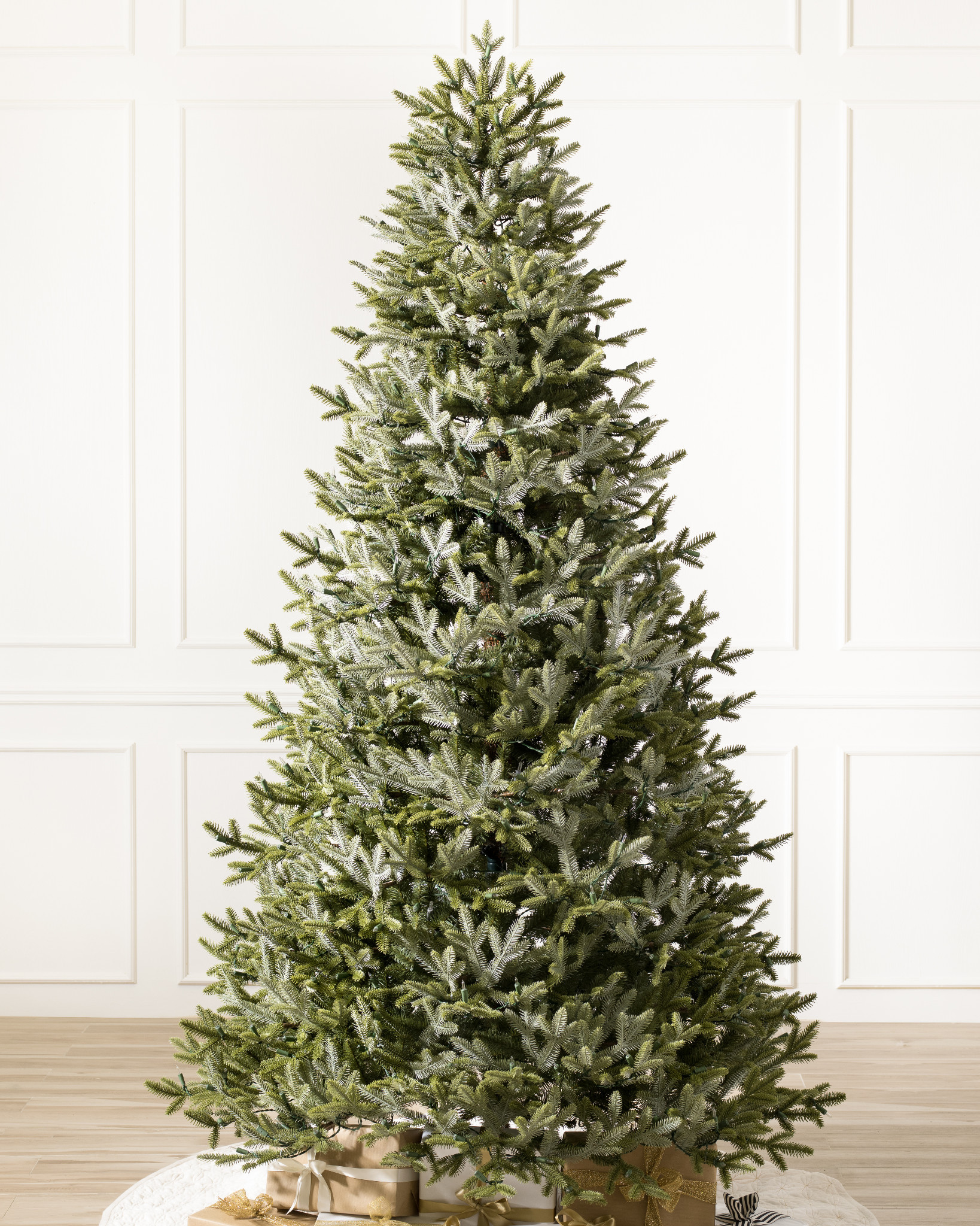 Fraser Fir Narrow Artificial Christmas Tree Balsam Hill