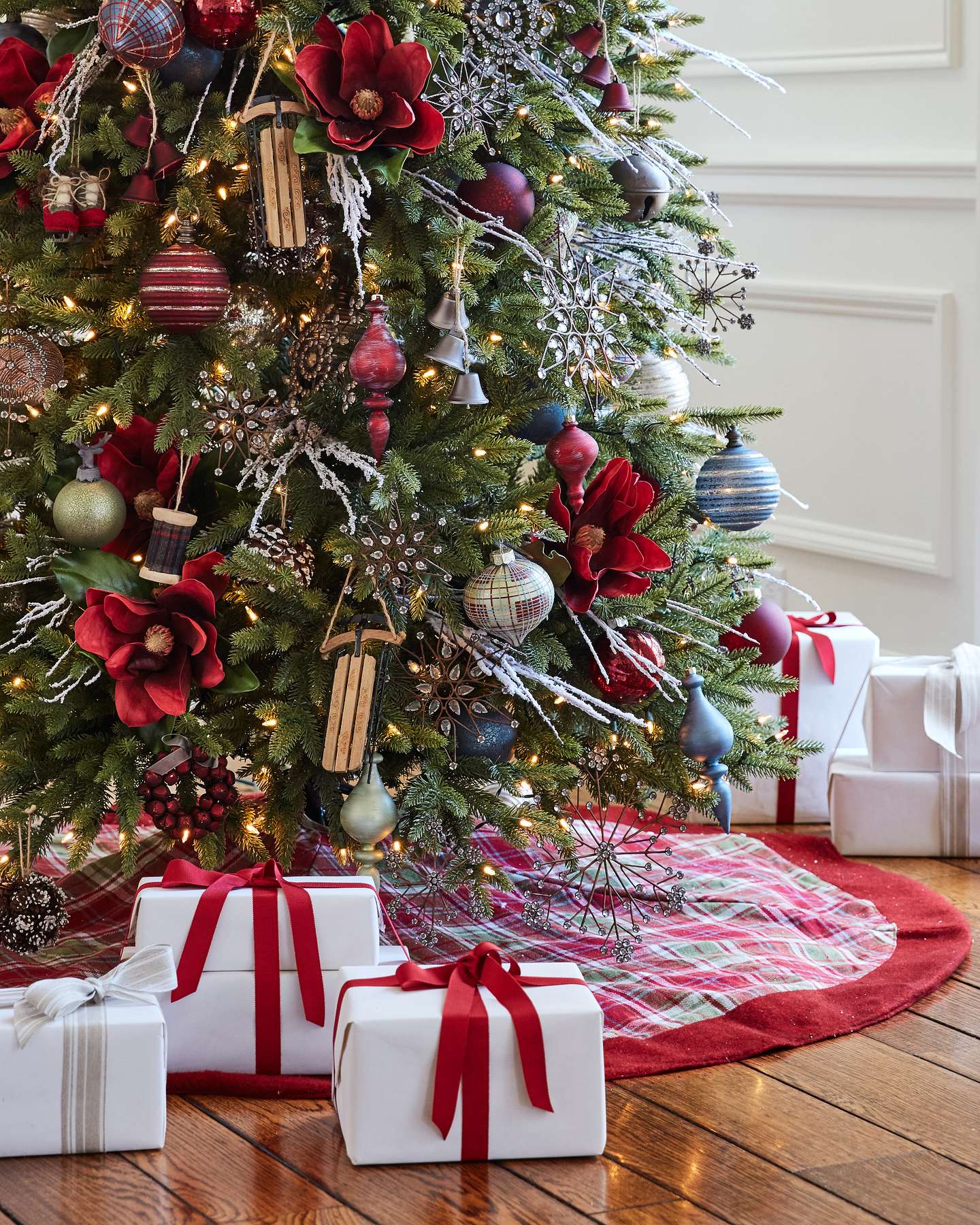 Balsam Hill Farmhouse Christmas Ornament Set Styled for the Season