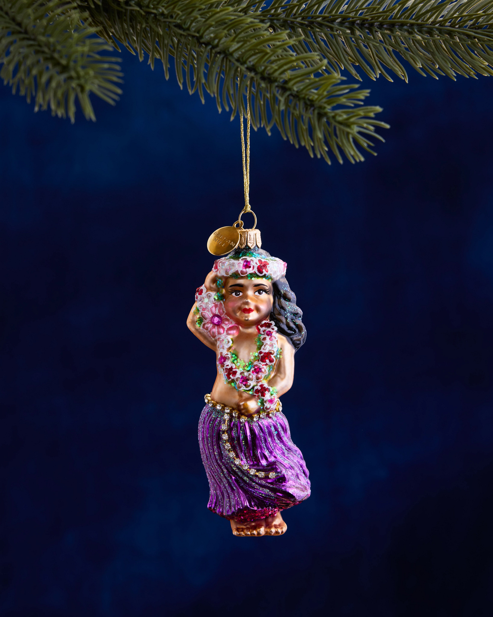 Balsam Hill Studio Hula Dancer Ornament