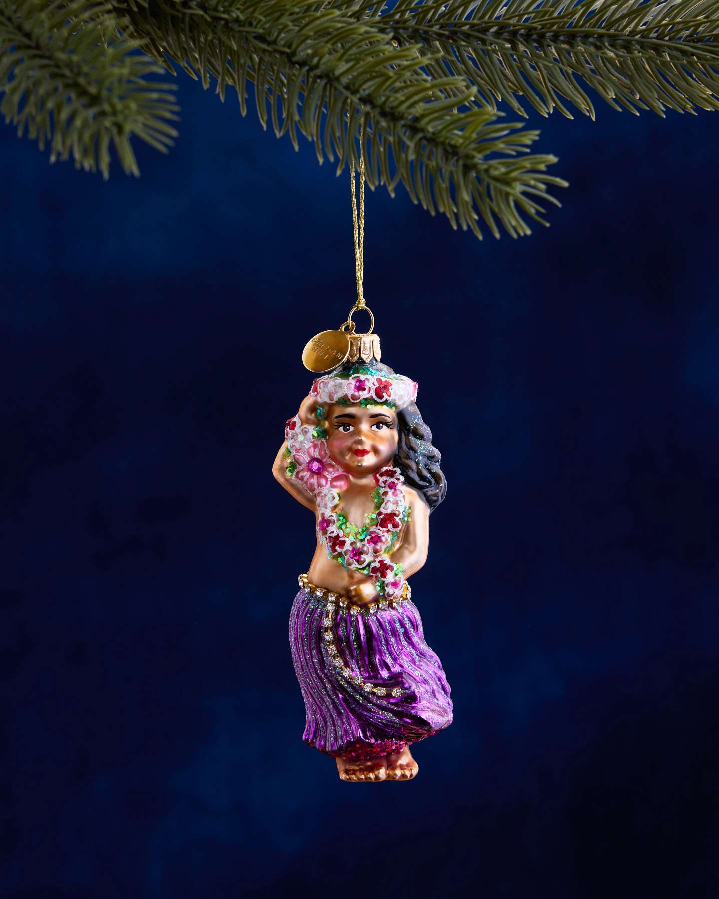 Balsam Hill Studio Hula Dancer Ornament